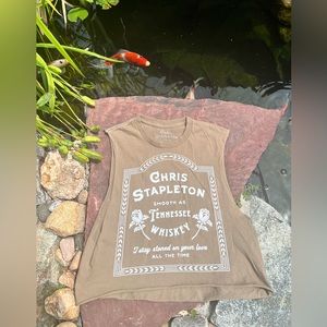 Chris Stapleton cutoff muscle tee